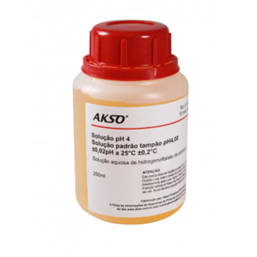 Solução de Ph 4 250ml - Akso