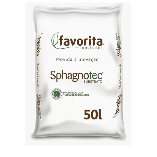 Substrato inerte Turfa de Sphagnum - 50 Litros